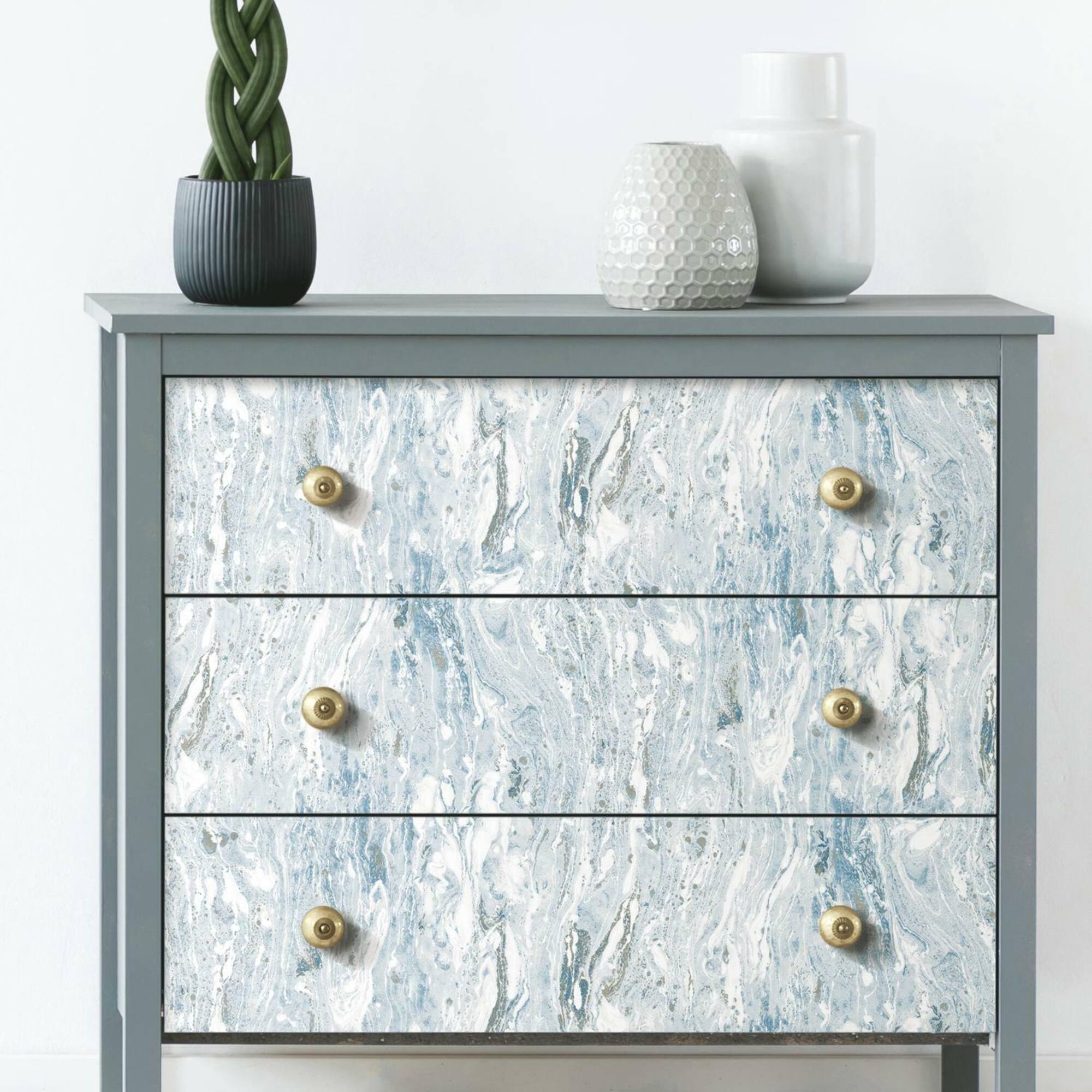 RoomMates Marble Seas Peel & Stick Wallpaper